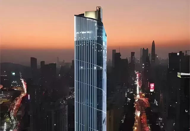 深圳高層建築立面照明