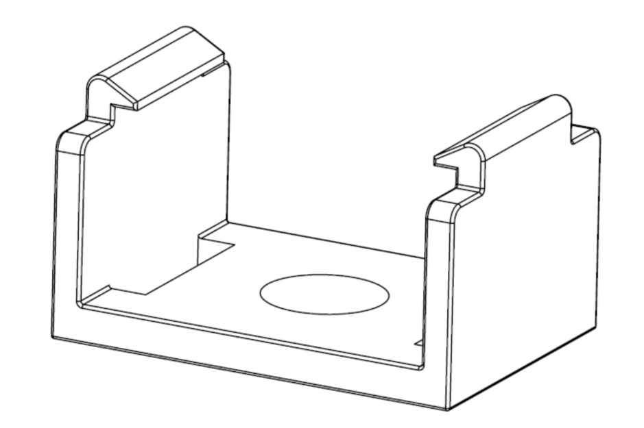類型 1，室內應用透明夾