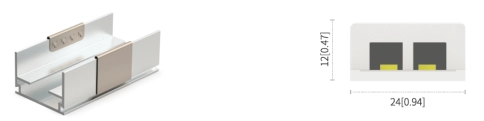 類型 3，AL 夾戶外應用（每件 50 毫米）